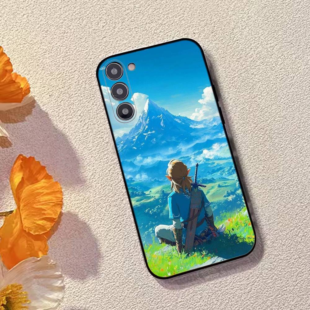 Game Z-Zelda L-Link Phone Case For Samsung Galaxy A73,A72,A71,A70,A53,A52,A51,Soft Silicone Black Cover