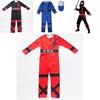 Boys Power Ninja Costume Martial Arts Japanese Samurai Warrior Fancy Dress