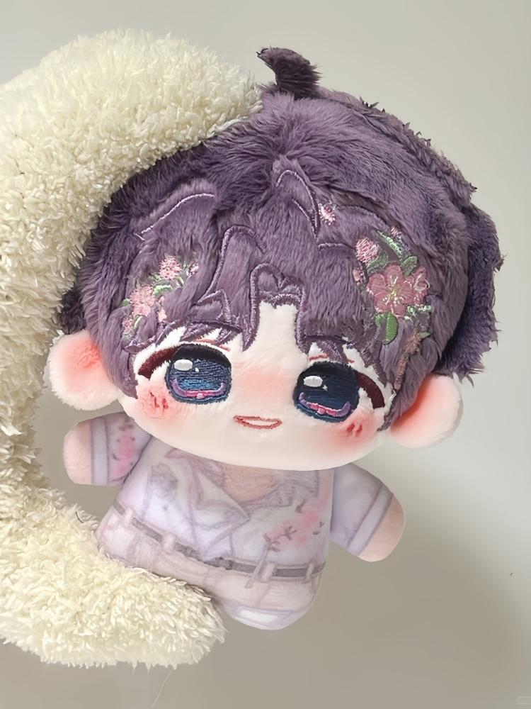 Love And Deepspace Plush Rafayel Xavier Stuffed Toy 10cm Printed Body Figurine Statue Model Collection Decoration Ideal Kid Gift