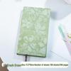 Fabric-Textured A6 Patterned Planner: Compact, Thickened Pocket Diary for Office and Business.