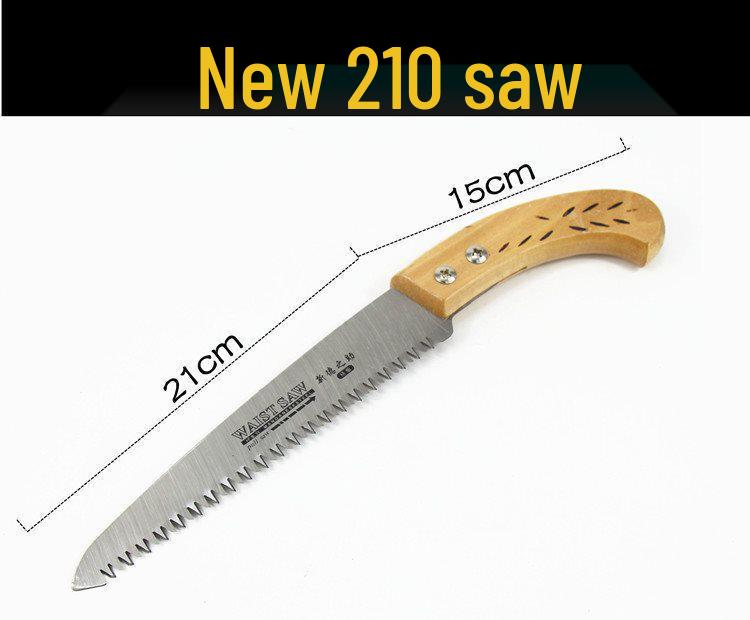 Handmade Mini Handheld Logging Saw for Trees and Gardening