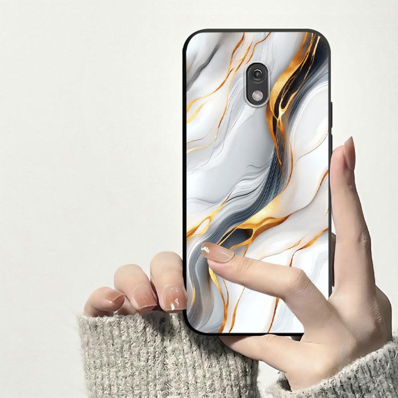 Protezione Per Nokia 215 4G Custodia Per Nokia 225 4G Antiurto Morbido Silicone Cover Posteriore TPU Custodia per Telefono Fiore Gatto Antipolvere Bumper