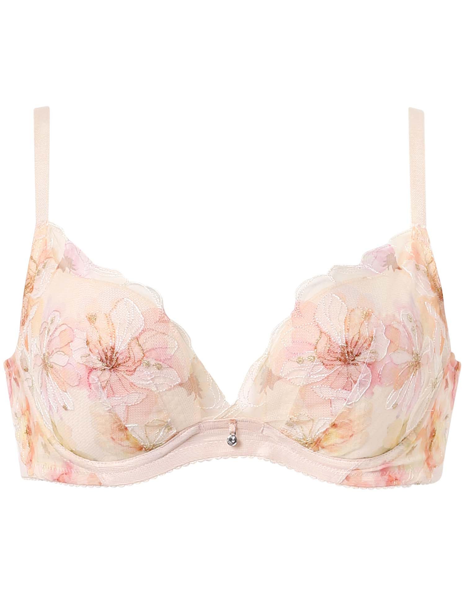 

Wacoal Summer Mesh Cup Smooth and Summer BXB475 OC D75 Bra, Material, Refreshing, Bust-Enhancing, Bra,