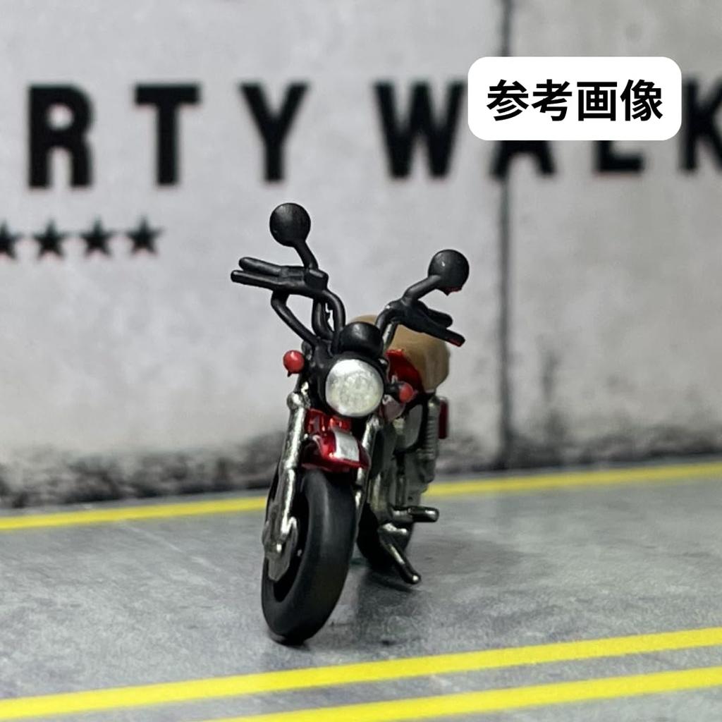 Moreart 164 Miniature Figure & Motorcycle Set MO222196 Model Girl Model Diorama Miniature Car [Used]