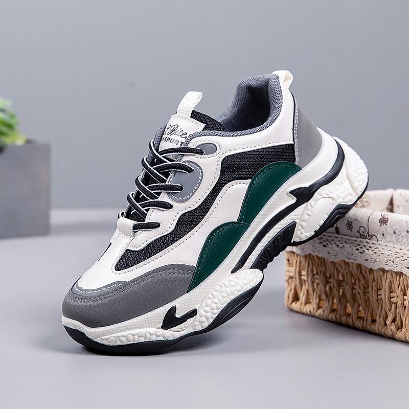 Internet celebrity dad shoes women 2025 spring and summer lightweight platform sports shoes trendy versatile heightening student shoes casual shoes w