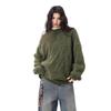 Men's Retro Cable Knit Sweater - Loose Fit, Round Neck, Autumn/Winter Pullover.