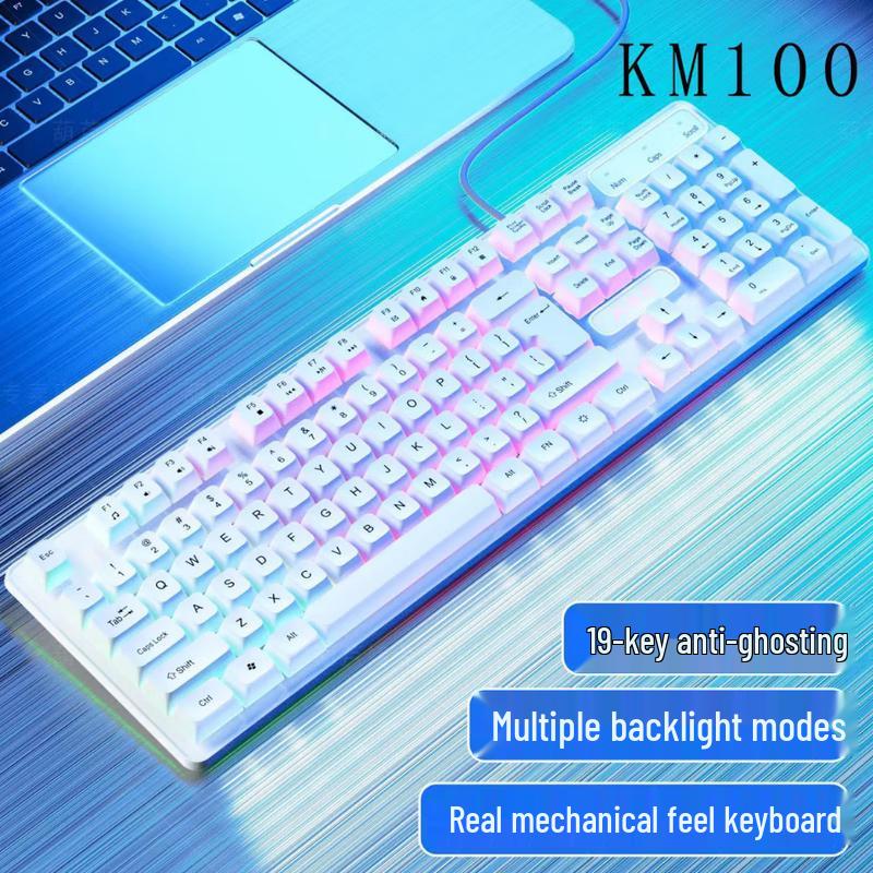 AOC KM100 Wired Gaming Keyboard Mouse Combo