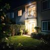 1 Set Solar Powered Garden Lights with Motion Sensor 3 Modes Clip-on Easy Mount for Backyard Lighting