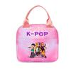 KPop lovci démonů Kancelářští pracovníci S obědovým sáčkem Přenosný izolovaný velkokapacitní obědový sáček Taška přes rameno Dvouúčelový