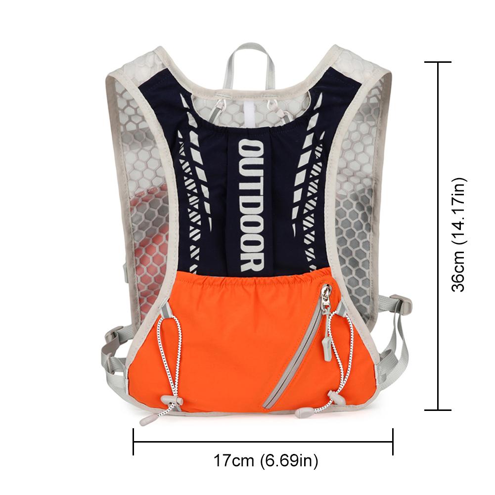 Running Hydrating Vest Backpack Ultralight Hydration Jogging Vest Men Breathable Marathon Bicycle Bag Water Bottle Running Vests