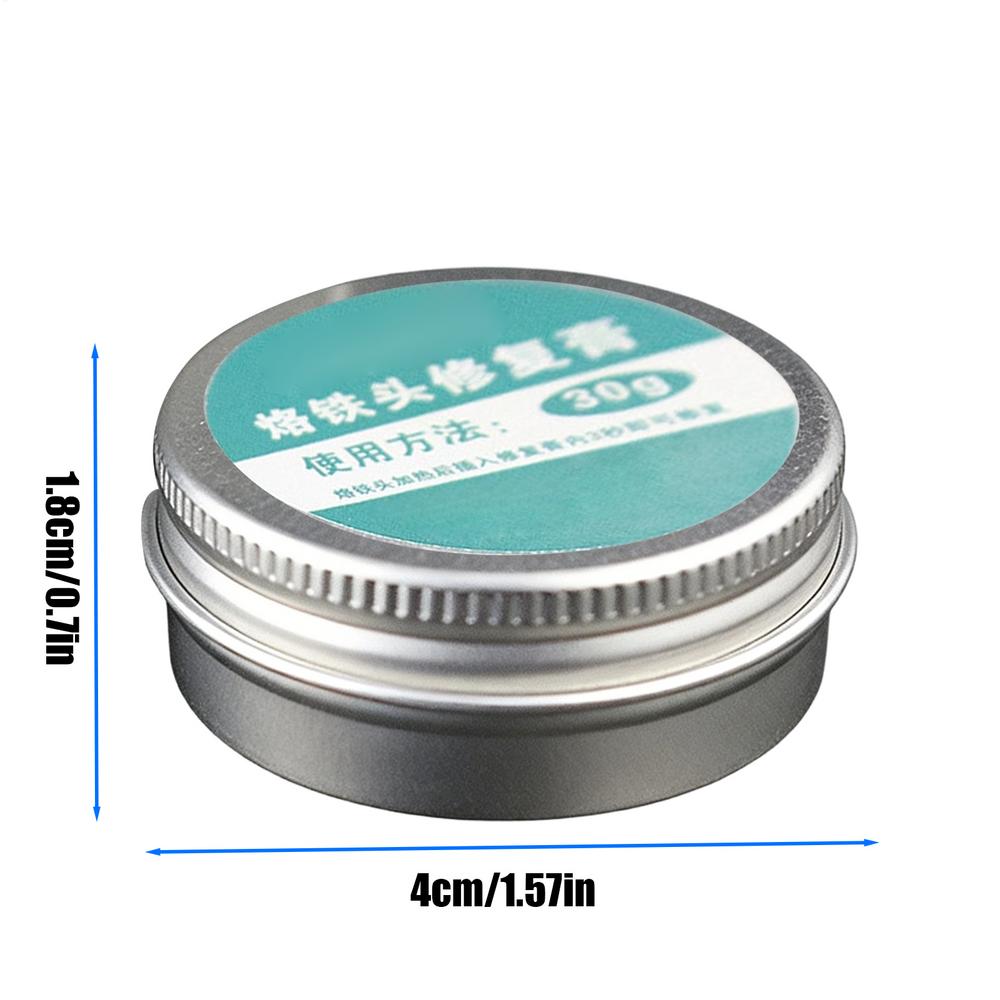 Tip Tinner for Soldering Iron Oxidation Removal Cleaner Solder Cleaner for Electronics Repair Workshop Home Garage Maintenance