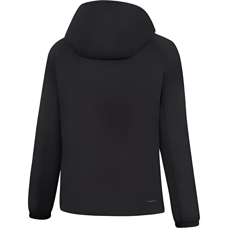 Li Ning Waterproof Hooded Jacket Windbreaker Women Outerwear Black AFDV698-1