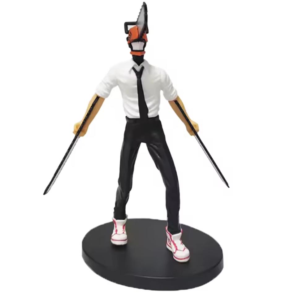 18 cm große Anime-Figur „Power Denji“ aus PVC, Kettensägenmann-Figur, Sammlerstück für Erwachsene, Puppenspielzeug