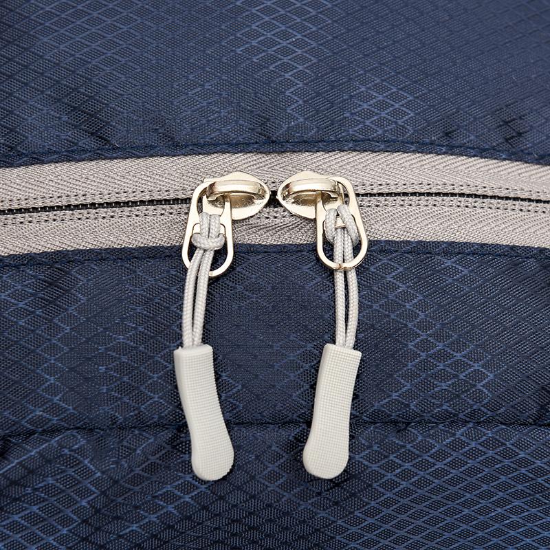 Men's and Women's Nylon Foldable Backpack Casual and Simple Large Capacity Waterproof Travel Bag