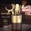 Brass Tea Ceremony Six Gentlemen Tool Set