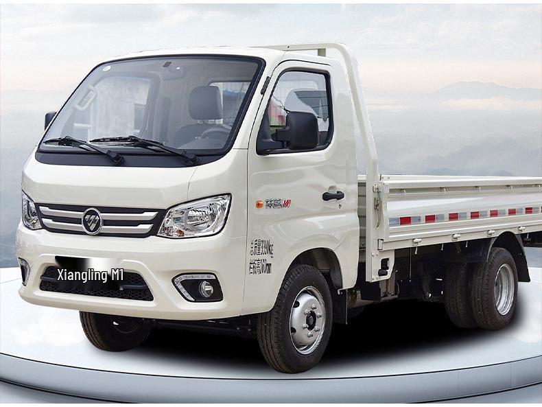 TPE Waterproof, Wear-Resistant Front Floor Mats for Foton Xiangling M1 Single-Row Flatbed Trucks