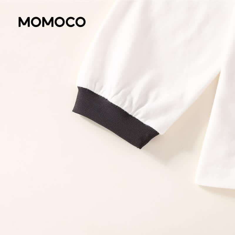 MOMOCO Boys' Long Sleeve Cotton T-Shirt