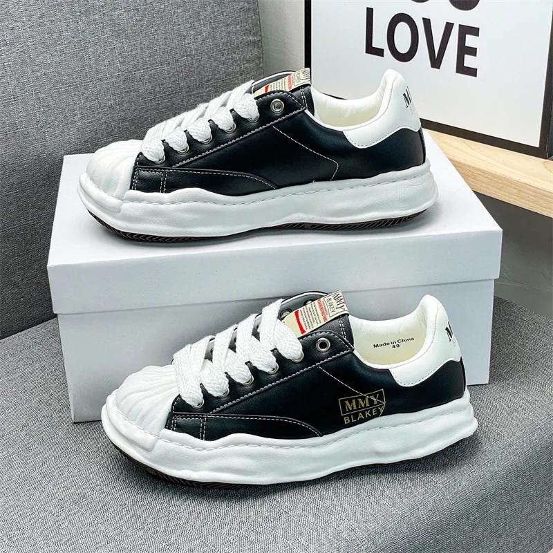 Trendy Marke Paar dicke Sohlen erhöhen Komfort und Verschleißfestigkeit Board Schuhe 39 black