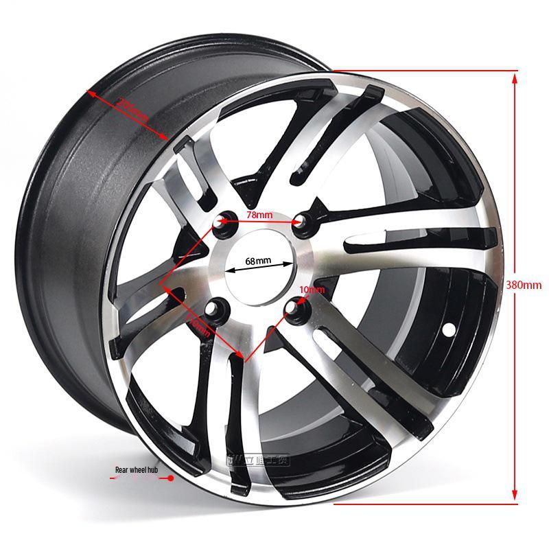 ATV Off-Road Kart with 14-Inch Aluminum Alloy Wheels (14x6, 14x7)