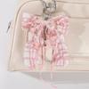 Pearls Bows Keychain Bag Charms Car Keyrings Bag Charms Accessories for Purse Backpack Decorations Valentines Day Gifts