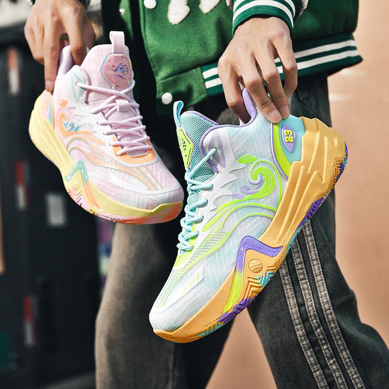 2025 Low-top Basketball Shoes Men's Shoes Women's Summer and Autumn Men's Big Boys High School Students Sports Outfield Training Actual Sneakers