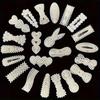 Faux Pearl Elegant Hair Clip Set Chic Bowknot Side & Bangs Styling Accessories for Women
