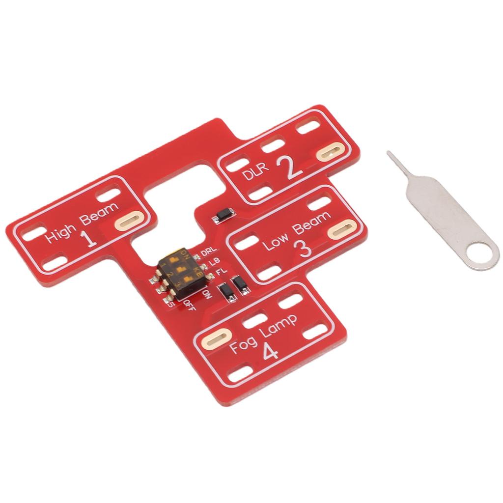 6 and 8 High Mod Light Module Plug and Play Low and High Beam Fog Light Module Replacement For Silverado 1500 2500 3500