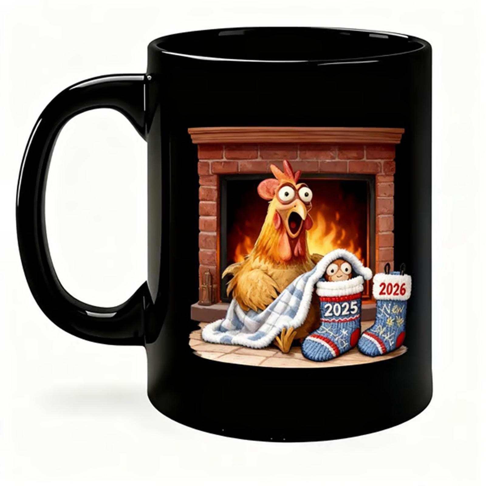 

Funny Coffee Mugs 11oz, Hidden Mug, Gift For Coworkers & Work Besties, Coffee Lover Gift For Friends One Size чёрный