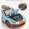 Giocattolo modello auto pressofuso in scala 1/24 Panamera, veicolo giocattolo da tirare indietro con suono e luce per bambini, ragazzi, ragazze, collezione regalo