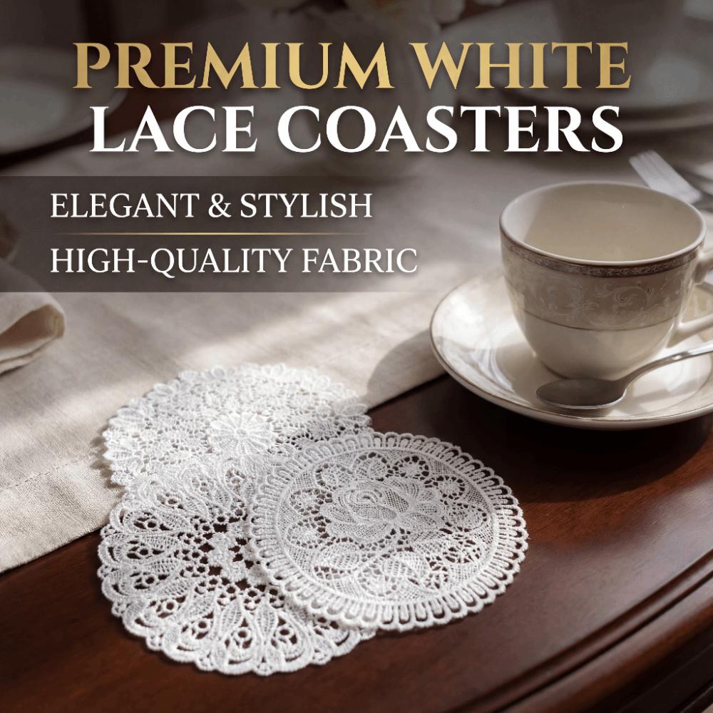 Embroidery Lace Table Cloth Insulated Vase Mat Nordic Style Table Doily  Dining Table