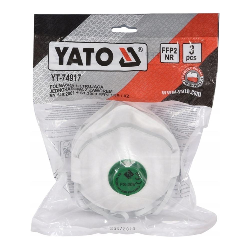 Yato Dust Mask (Pack of 3)
