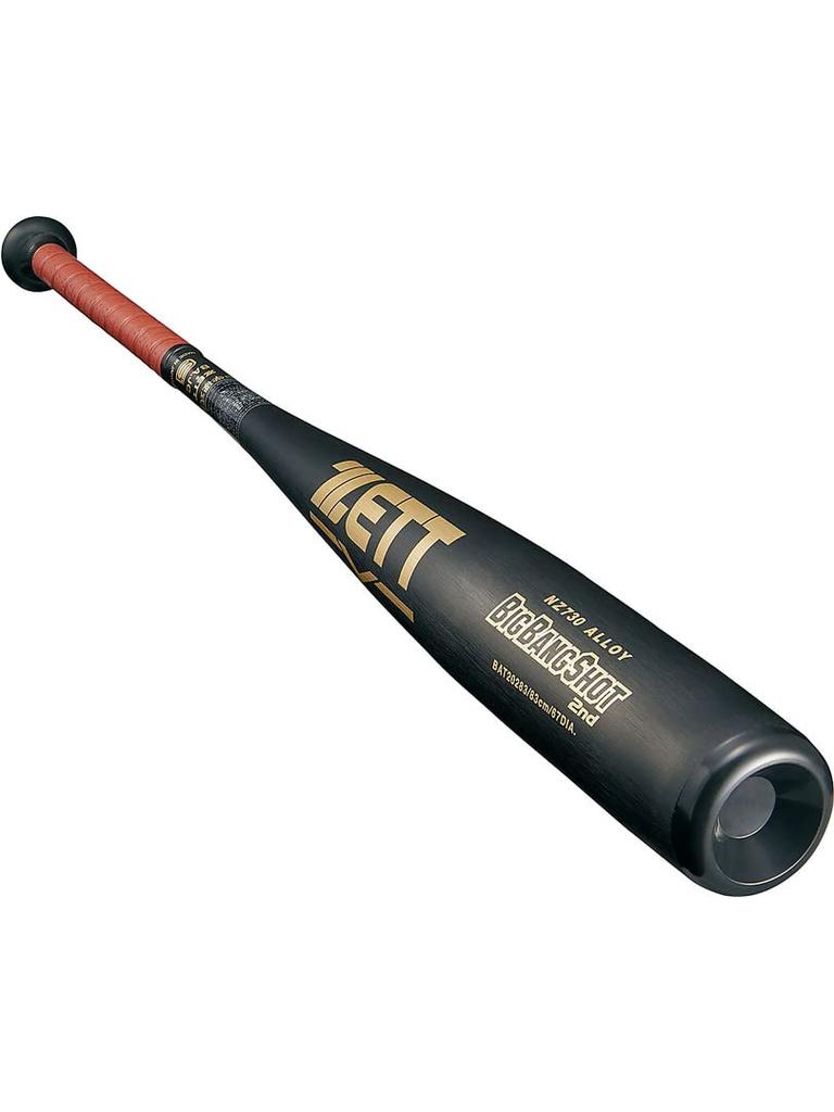 ZETT BIGBANG SHOT Baseball für die 2. Klasse 780 g Durchschnitt Schwarz Hergestellt in BAT20283 Schläger, 83 cm, Gewicht, (1900), Japan,
