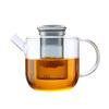 Shangqi Heat-Resistant Glass Tea Infuser Pot with Colored Liner