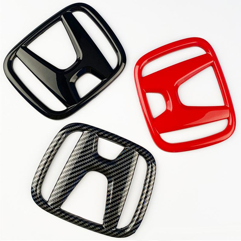 3D ABS Car Steering Wheel Badge Emblem steer wheel sticker Decal Car Styling For HONDA CIVIC HR-V XR-V UR-V FREED STEPWGN RF6