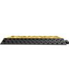 3 Channel Rubber Cable Protector Ramp Heavy Duty Cable Wire Cord Cover Ramp Speed Bump Driveway Hose Cable Ramp Protective Cover
