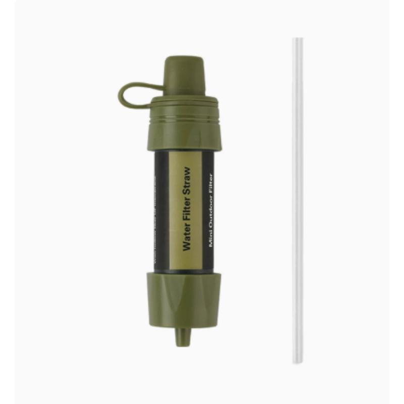 Water Filter Straw Outdoor Portable Water Purifier Survival Gear for Camping Hiking Backpacking