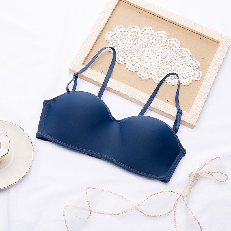 

Осенняя фея Бесшовный бюстгальтер из ледяного шелка: Простое и гладкое нижнее белье 38/85AB