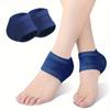 2pcs Silicone Heel & Foot Protector Pads - Ankle Support, Pain Relief for Long Standing, Prevents Cracks, Comfortable Walking Aid, Ideal Christmas