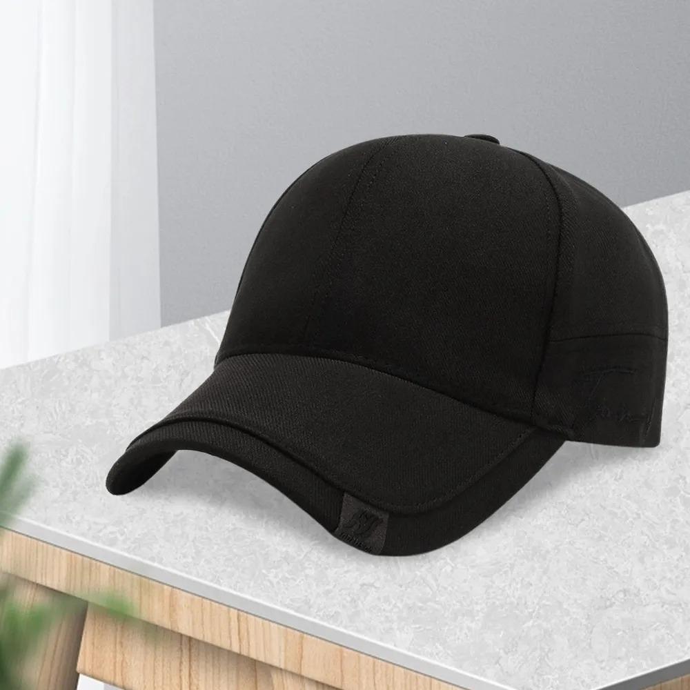 Solid Baseball Caps for Men Outdoor Cotton Cap Bone Gorras CasquetteHomme Men Trucker Hats