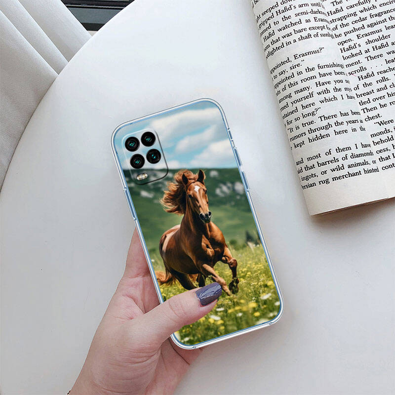 MH57 Fine Horse Phone Case for Motorola Edge 20 30 S30 40 50 Fusion Lite Plus Pro Neo Ultra One Power Action Macro Hyper Vision Zoom