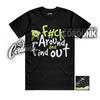 11 Inner Beast GS Barely Volt Dark Raisin White Black T Shirt Match FCK