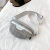 Casual Rhinestones Waist Pack Shiny Crystal Fanny Packs Crossbody Bags Evening CLE