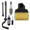 6 bucăți/set set filtru de aer bujie filtru țeavă de ulei de combustibil pentru Stihl 021 023 025 MS210 MS230 MS250