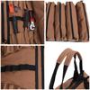 MultiPurpose Canvas Tool Bag Roll UP Tool Bag Tool Organizers with Multiple Pockets for Efficient Storage Easy Access