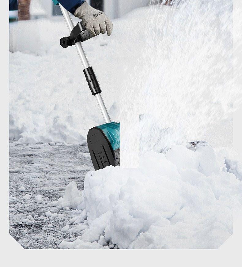 Foldable Handheld Lithium Battery Snow Sweeper - Portable Home Snow Remover