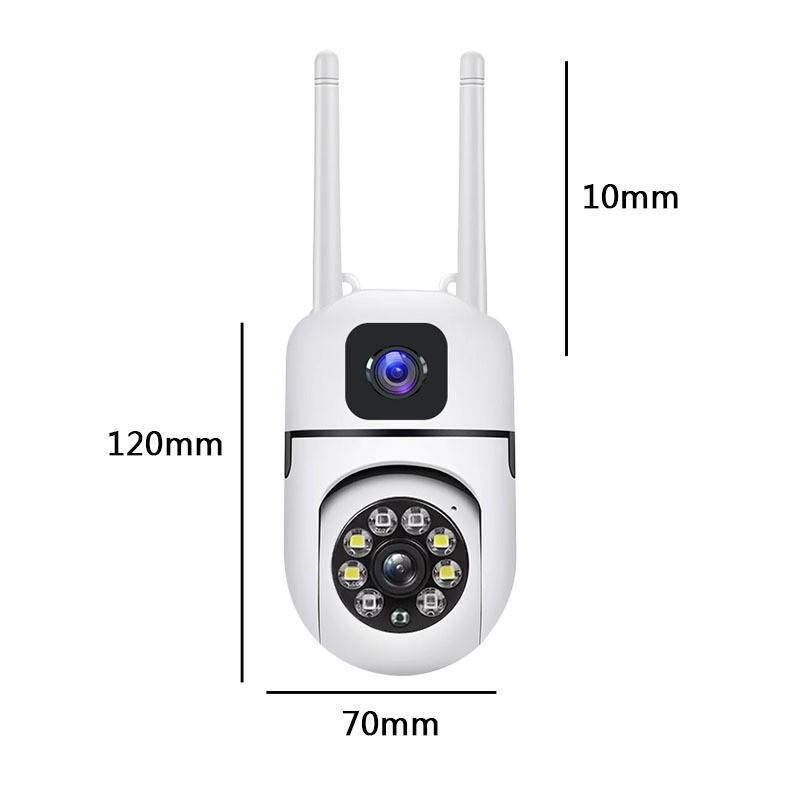 V380Pro Indoor 4MP HD WiFi Surveillance Camera with Night Vision & Voice Intercom