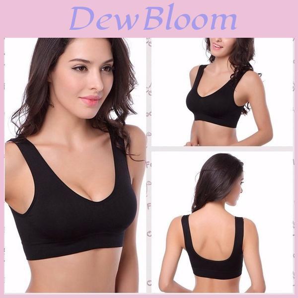 Bra Seamless Wireless Sports Bra With Breathable Stretch Fabric For Yoga And Lounge