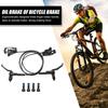 Mountain Bike Hydraulic Disc Brake Set Left Rear Right Front Mountain Bicycle Oil  Disc Brake Set  with Rotors Bolts