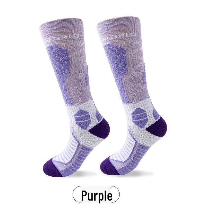 Women s Thick Warm Ski & Mountaineering Socks for Autumn & Winter One Size