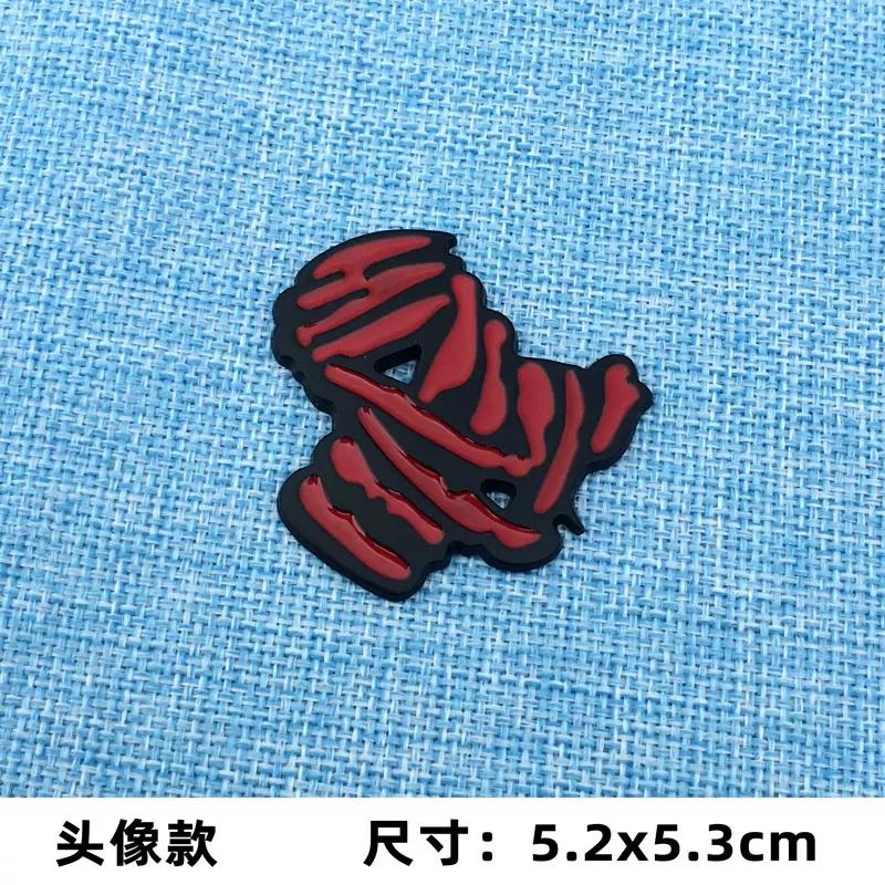 Personalized Dakar Car Sticker Off-road Metal Car Logo Modified Body Sticker Rear Tail Label Decorative Sticker Creative Sticker